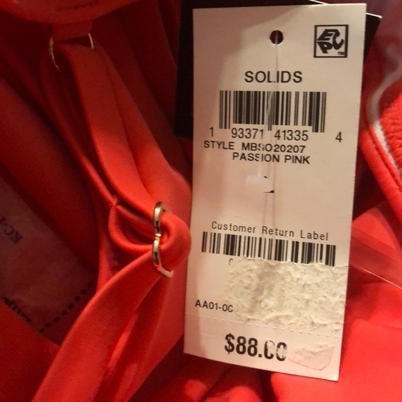 Bar III Wrap Around One Piece Swimsuit - Picture 6 of 7